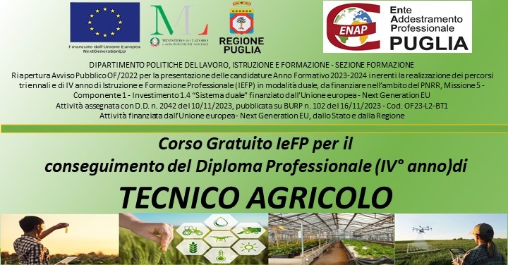 Anteprima locandina tecnico agricolo